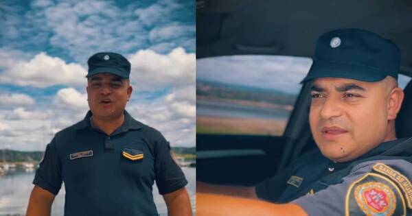La Nación / Viral: la policía cordobesa se sumó a la cumbia veraniega