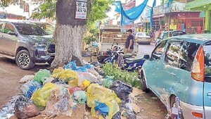 En CDE, sancionarán a quienes dejen basuras en la vereda