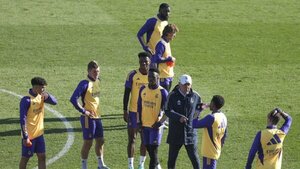 El Real Madrid cierra la preparación de la Supercopa con Kroos y Mendy