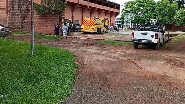 Un hombre fallece calcinado en el interior de un depósito en Minga Guazú