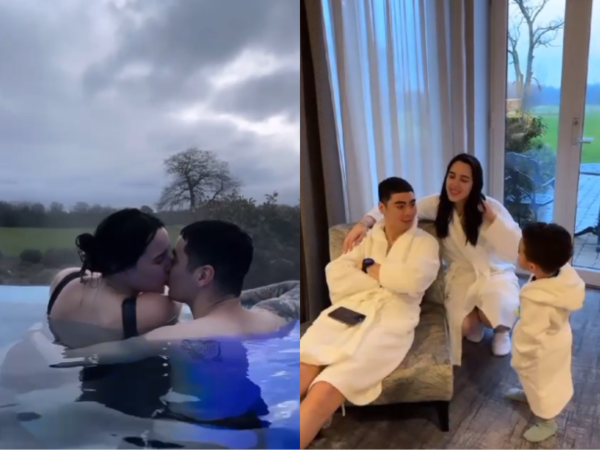 (VIDEO). ¡Otro level! Día de spa de Miggy Almirón y su esposa