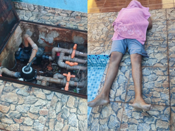 Hombre murió electrocutado al tocar un cable del motor de la piscina