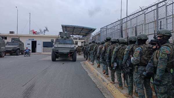 Ecuador decreta estado de excepción y toque de queda tras fuga de líder criminal