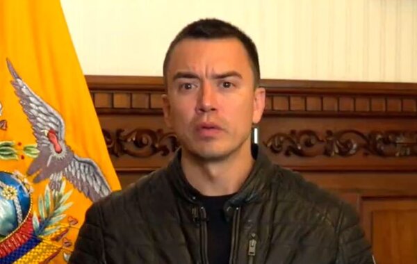 Presidente de Ecuador decreta el estado de excepción para intervenir las cárceles del país