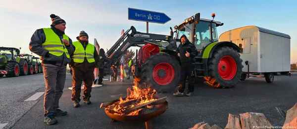 La rebelión de los agricultores paraliza a Alemania