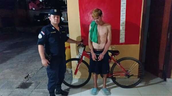 Hurto una bicicleta y fue aprehendido - Policiales - ABC Color