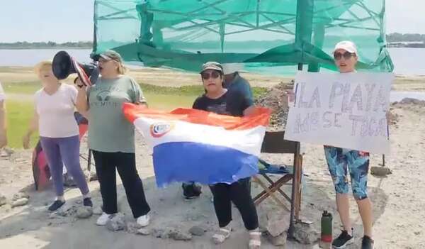 Remansito: sigue la construcción de segundo muro sobre el río Paraguay - Política - ABC Color