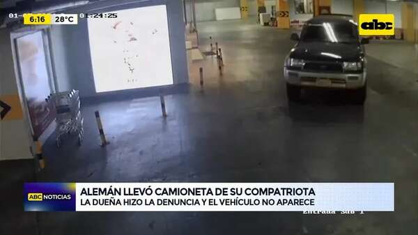 Video: Alemán llevó camioneta de su compatriota - ABC Noticias - ABC Color