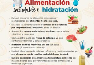 ¿Cómo cuidar la salud en jornadas calurosas?
