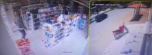 Delincuente asalta farmacia y lleva dinero