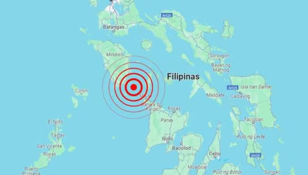Un sismo de magnitud 6.7 se registró frente a las costas de Filipinas