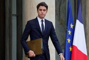 Macron nombró a Gabriel Attal como nuevo primer ministro de Francia