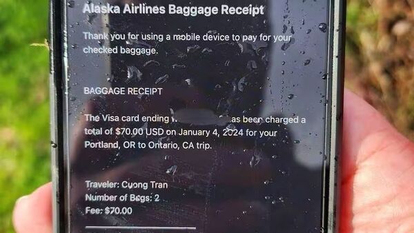 Encuentran en perfecto estado un celular que cayó de un avión