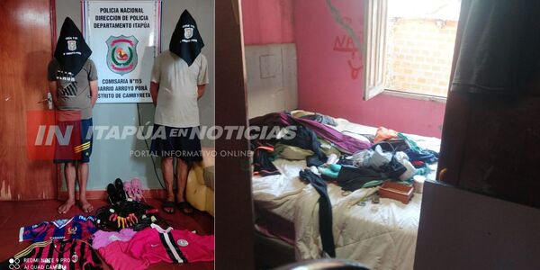 EXITOSO OPERATIVO POLICIAL EN ARROYO PORÃ: APREHENSIÓN Y RECUPERACIÓN DE OBJETOS HURTADOS - Itapúa Noticias
