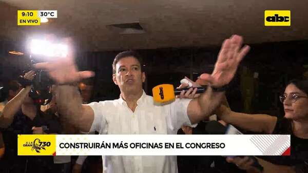 Video: Recorren pasillos del Congresos - ABC Noticias - ABC Color