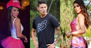 Diario HOY | ¿James Rodríguez prefiere a paraguayas?: Primero una Miss Tanga ahora una exvirreina