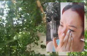 [VIDEO] Norath, llorando, cuenta cómo asaltaron a su papá
