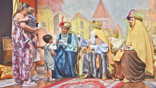 Los Reyes Magos llegaron al Centenario