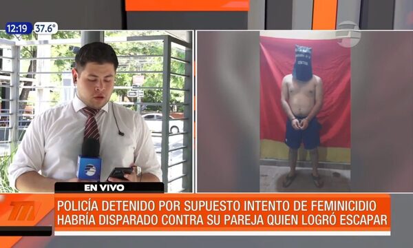 Policía detenido por supuesto intento de feminicidio | Telefuturo