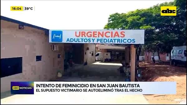 Intento de feminicidio en San Juan Bautista: hombre atacó con una azada a su pareja - ABC Noticias - ABC Color