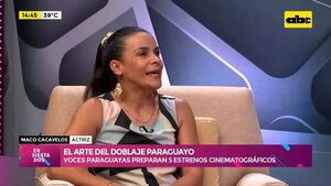 El arte del doblaje paraguayo: actores de voces paraguayas preparan 5 estrenos cinematográficos - Ensiestados - ABC Color
