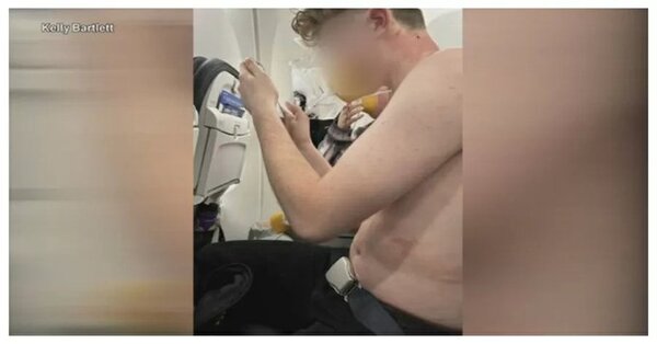 Joven se salva por el cinturón luego de que le arrancaran la camisa en un vuelo de Alaska Airlines
