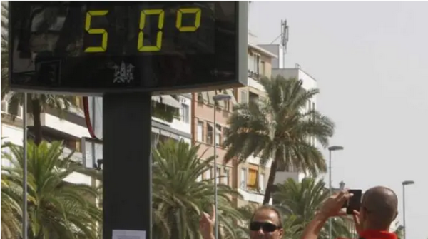 ¡Que loco! Ola de calor: Meteorología confirma que casi llegamos a los 50° centígrados