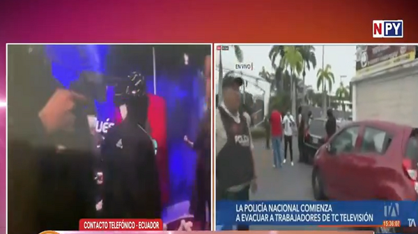 Ecuador declara conflicto armado interno y despliega acción militar - Noticias Paraguay