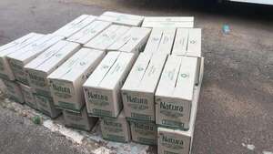 Encarnación: incautan 50 cajas de aceite argentino en colectivo internacional - Policiales - ABC Color