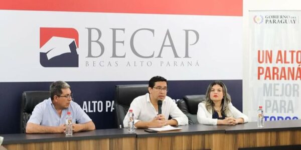 Lanzan 1.600 becas universitarias para para jóvenes de Alto Paraná