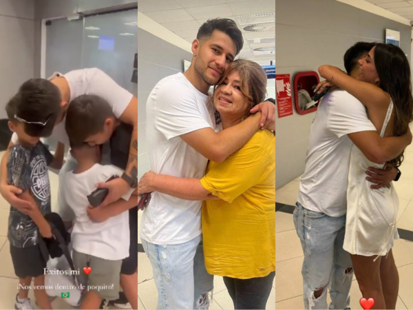 El pelotero Iván “Tito” Torres se despidió de sus amores y partió al Brasil