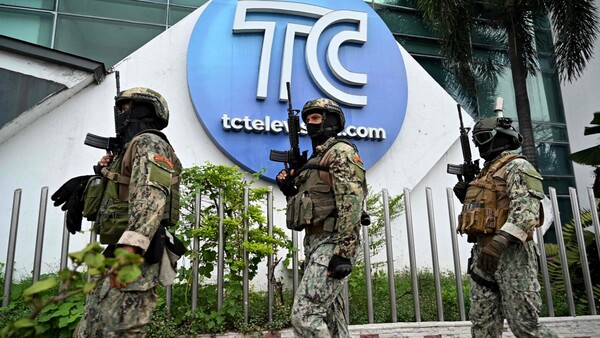 Terror narco sacude Ecuador, que se declara en estado de beligerancia