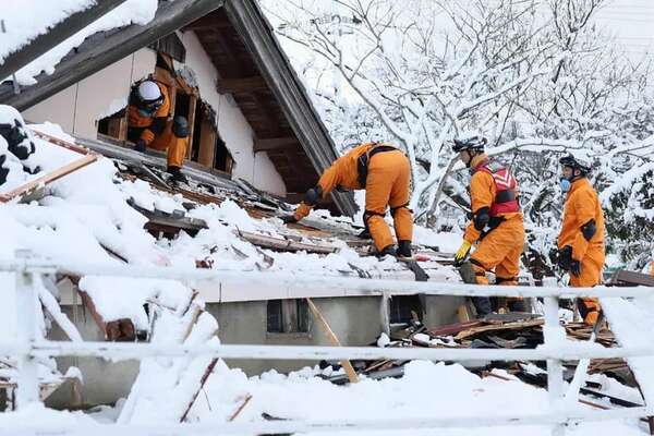 Elevan a 206 los fallecidos en el terremoto de Japón y 52 personas siguen desaparecidas - Mundo - ABC Color