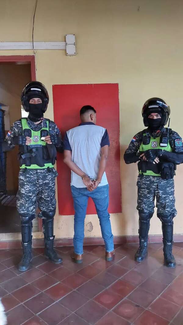 Detienen a presunto sicario de Yby Yaú - Policiales - ABC Color
