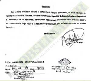 Abogado “Leopardo” busca apartar a fiscal con recusación