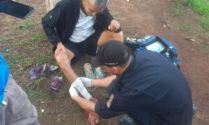 Motociclista choca contra transeúnte en Oasis