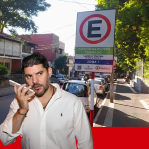 Nenecho cancela estacionamiento tarifado