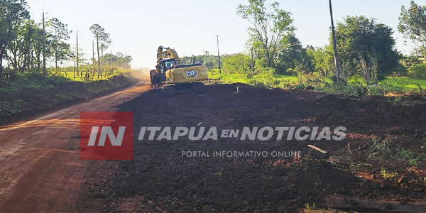 MUNICIPALIDAD DE CARLOS A. LÓPEZ REALIZA MEJORAS EN CAMINOS DE LA CIUDAD - Itapúa Noticias