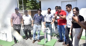 Gobernador inaugura sistema de agua potable en Blas Garay - Noticiero Paraguay