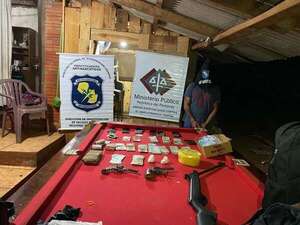 Presunto microtraficante reincidente: tenía arresto domiciliario y fue detenido nuevamente con drogas en su poder - Policiales - ABC Color