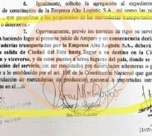 Transportadora presentó un amparo para "no ser molestados" en su viaje - Paraguay.com