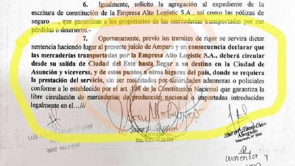 Transportadora presentó un amparo para "no ser molestados" en su itinerario CDE - Asunción - Noticias Paraguay