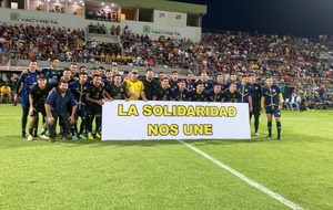 UNIÓN DEPORTIVA Y SOLIDARIA ENTRE SPORTIVO LUQUEÑO Y GUARANÍ DE FRAM EN EL ESTADIO VILLA ALEGRE - Itapúa Noticias