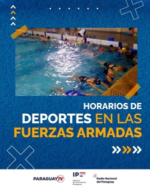 Las FFAA anuncian amplia oferta deportiva con horarios flexibles - .::Agencia IP::.