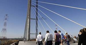 La Nación / Puente Héroes del Chaco avanza hacia el tramo final
