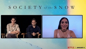 ¡Lu Sapena habló en exclusiva con el director y protagonista de “La Sociedad de la Nieve”! - trece