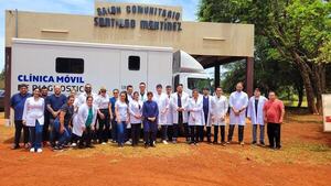 Clínica móvil registra más de 800 atenciones en el Alto Paraná - ADN Digital