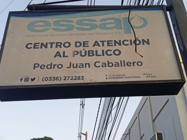 PJC: Este jueves habrá trabajos de la Essap con interrupción de agua en el barrio Guaraní