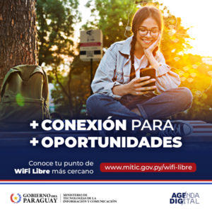Paraguay cuenta con más de 380 puntos de WiFi gratis, proveídos por Mitic - .::Agencia IP::.