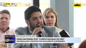 Video: piden informes por ‘’computadoras de oro’' - ABC Noticias - ABC Color